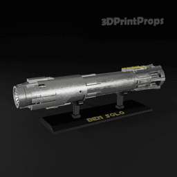 Ben Solo's Lightsaber from Star Wars 3d model