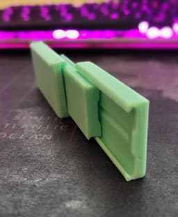 Moxious | Print-in-Place Fidget Slider 3d model