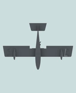 1:144 Donnet-Denhaut D.D.8 triplace 3d model