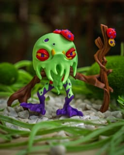 Articulated Swamp Monster 3d model