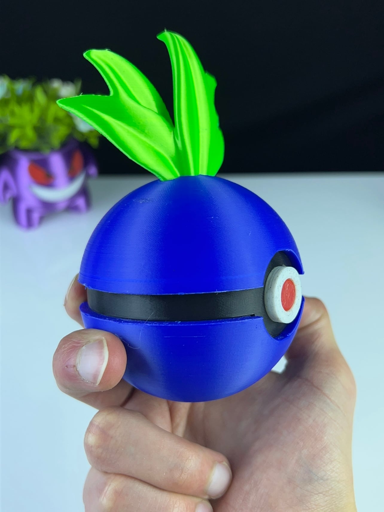 Oddish pokeball 3d model