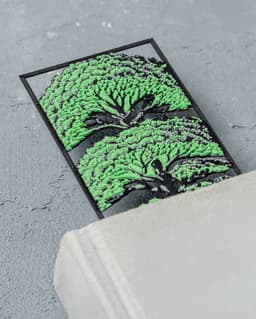 Pine Tree Bookmark 3d model
