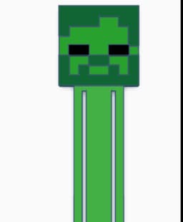 zombie bookmark.stl 3d model