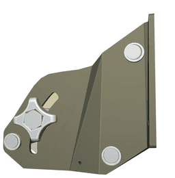 Action-Cam Wall Mount "SOMA", adjustable 3d model
