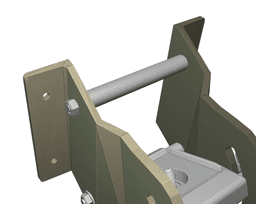 Action-Cam Wall Mount "SOMA", adjustable 3d model