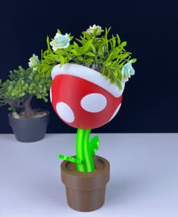 Piranha Plant planter 3d model