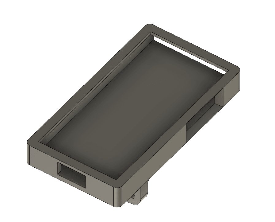 XSR700 Phone Mount 3d model