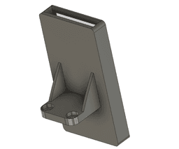 XSR700 Phone Mount 3d model