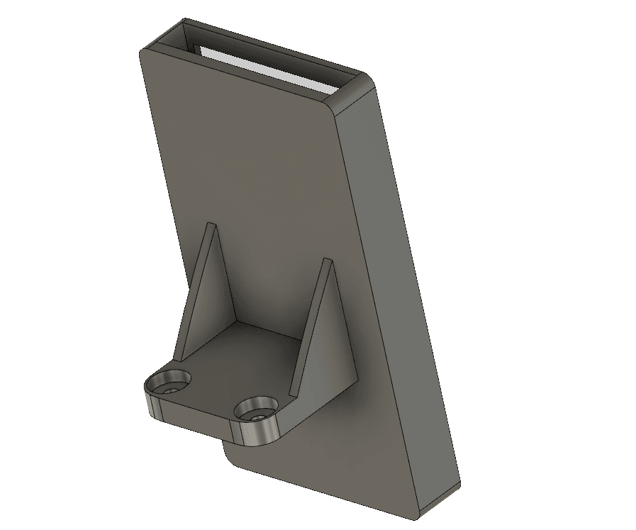 XSR700 Phone Mount 3d model