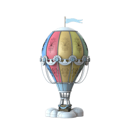 MINI Hot Air Balloon (Bundle) 3d model