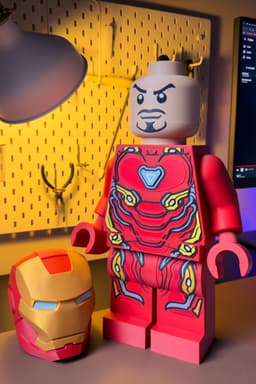 Iron Man Modular Figure! Genius, Billionaire 3d model