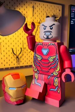 Iron Man Modular Figure! Genius, Billionaire 3d model