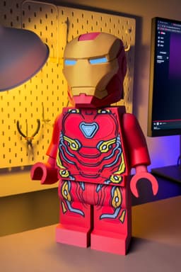 Iron Man Modular Figure! Genius, Billionaire 3d model