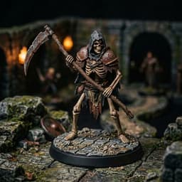 Reaper Skeleton - Tabletop Miniature 3d model