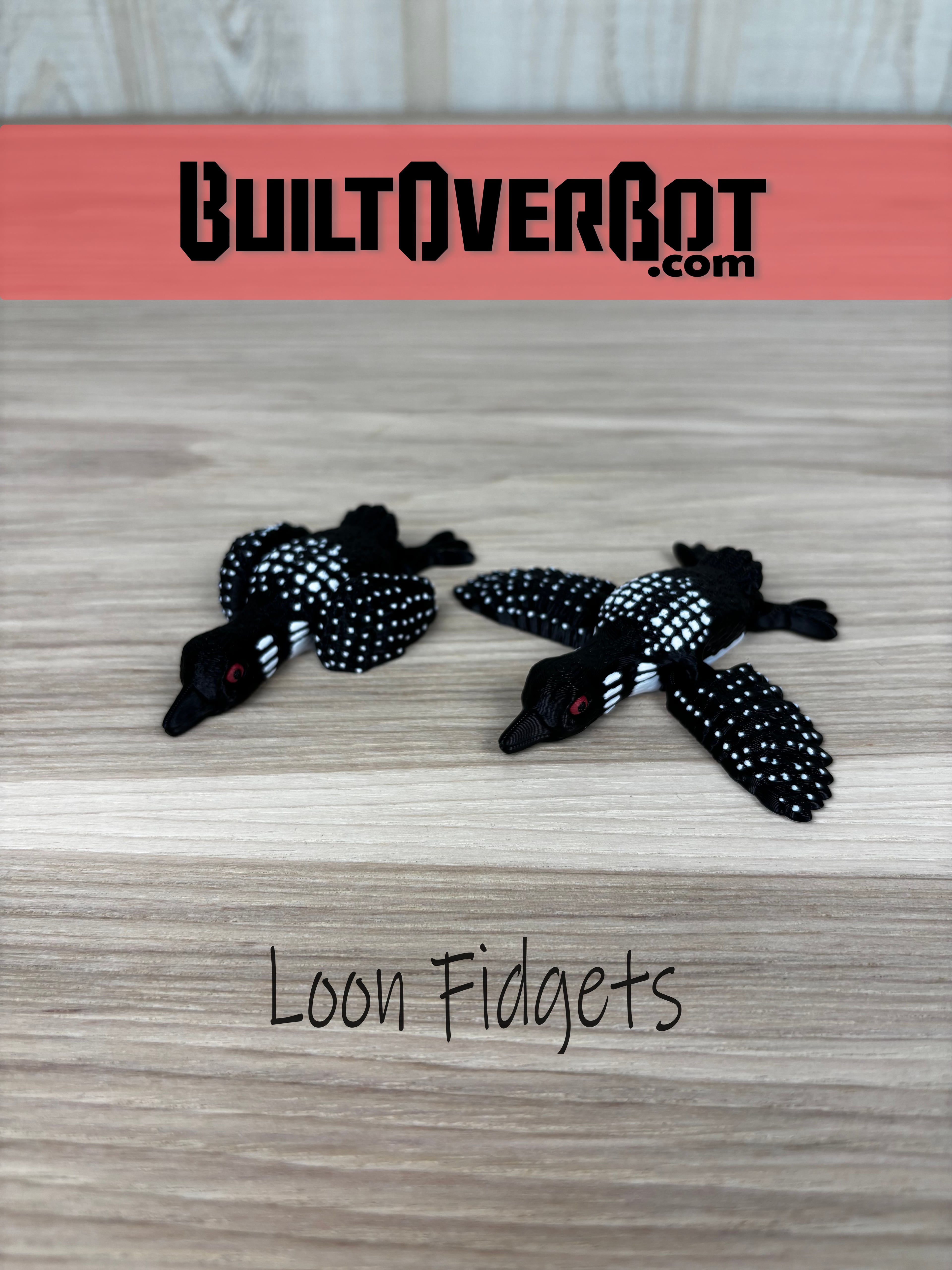 Loon Fidgets 3d model