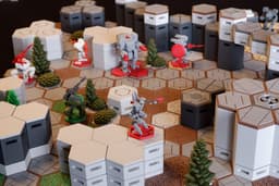 FDMecha Hex Terrain - Extended Core Set 3d model
