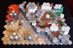 FDMecha Hex Terrain - Extended Core Set 3d model