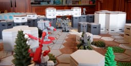 FDMecha Hex Terrain - Extended Core Set 3d model