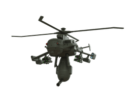 Jigabachi AV Attack Helicopter 3d model