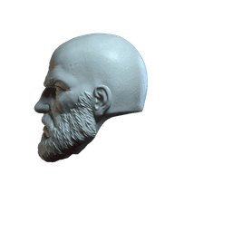 Outback v8 Action Figure Head 3d model
