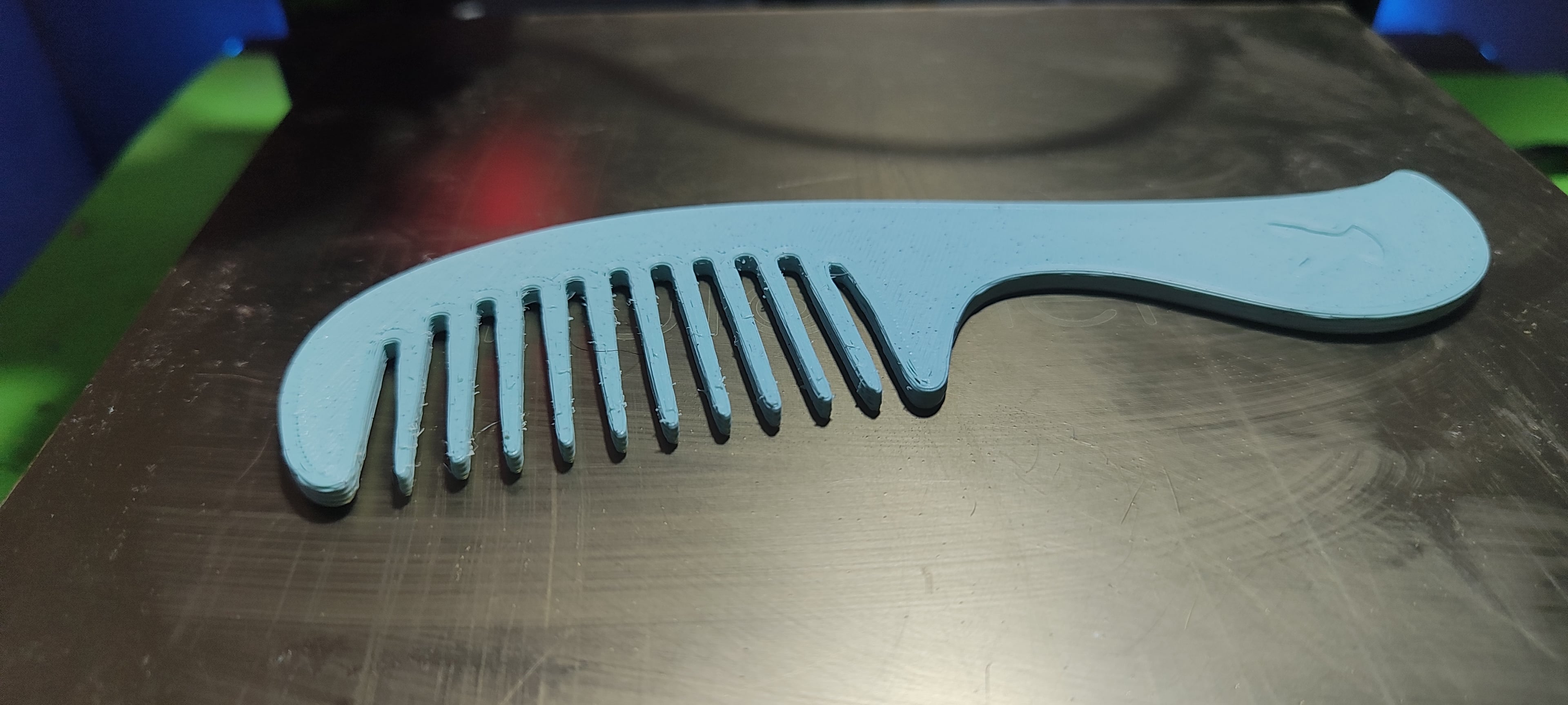 Print with Artillery Genius
Klipper 12 firmware
0.4 nozzle
Settings:
Slicer: OrcaSlicer 1.9
Material: Polymaker - Polyterra
Bed: 65°
Perimeters: 4
Layer height: 0.28
Infill: 20%
Speed: Perimeters: 150 mm/s, External perimeters: 100 mm/s, Infill: 150 mm/s
Acceleration: Max 4500 mm/s2
Supports: None
Print time: 40m
Nice print.
