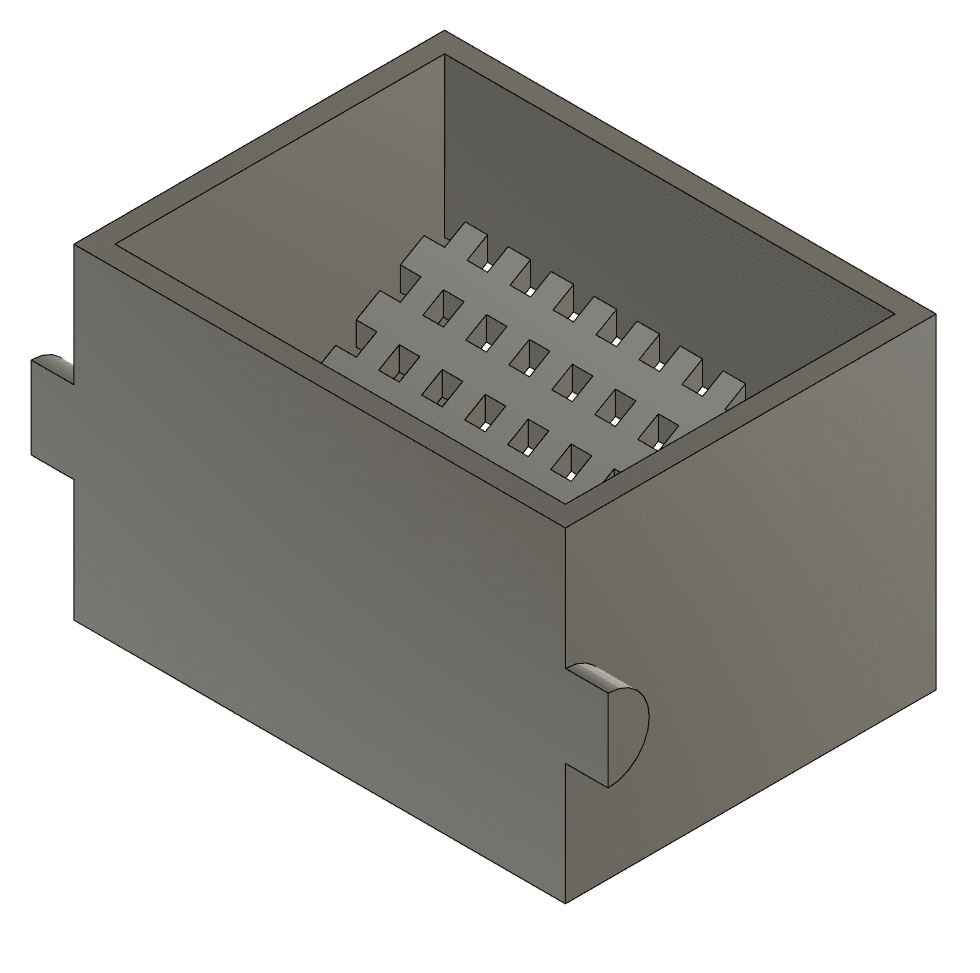 Gutter Downspout Filter Attachment 3d model