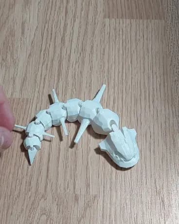 ARTICULATED STEELIX POKEMON 3d model