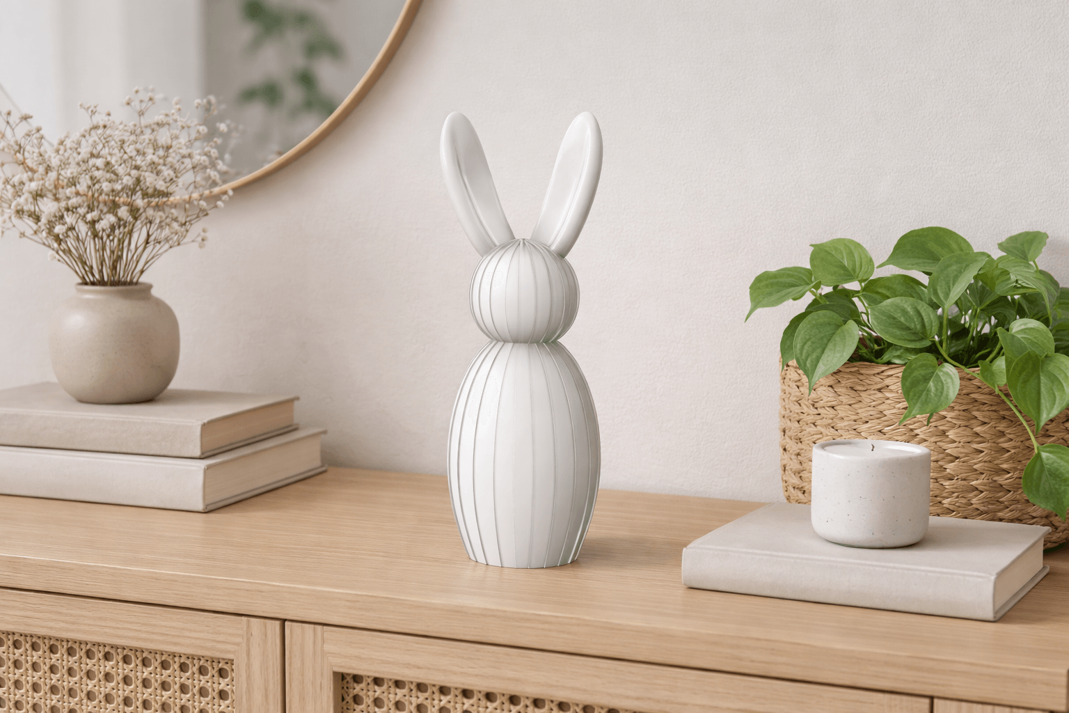 Coniglio decorativo 3d model