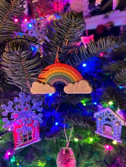 Christmas Ornaments Dog & Cat 3d model