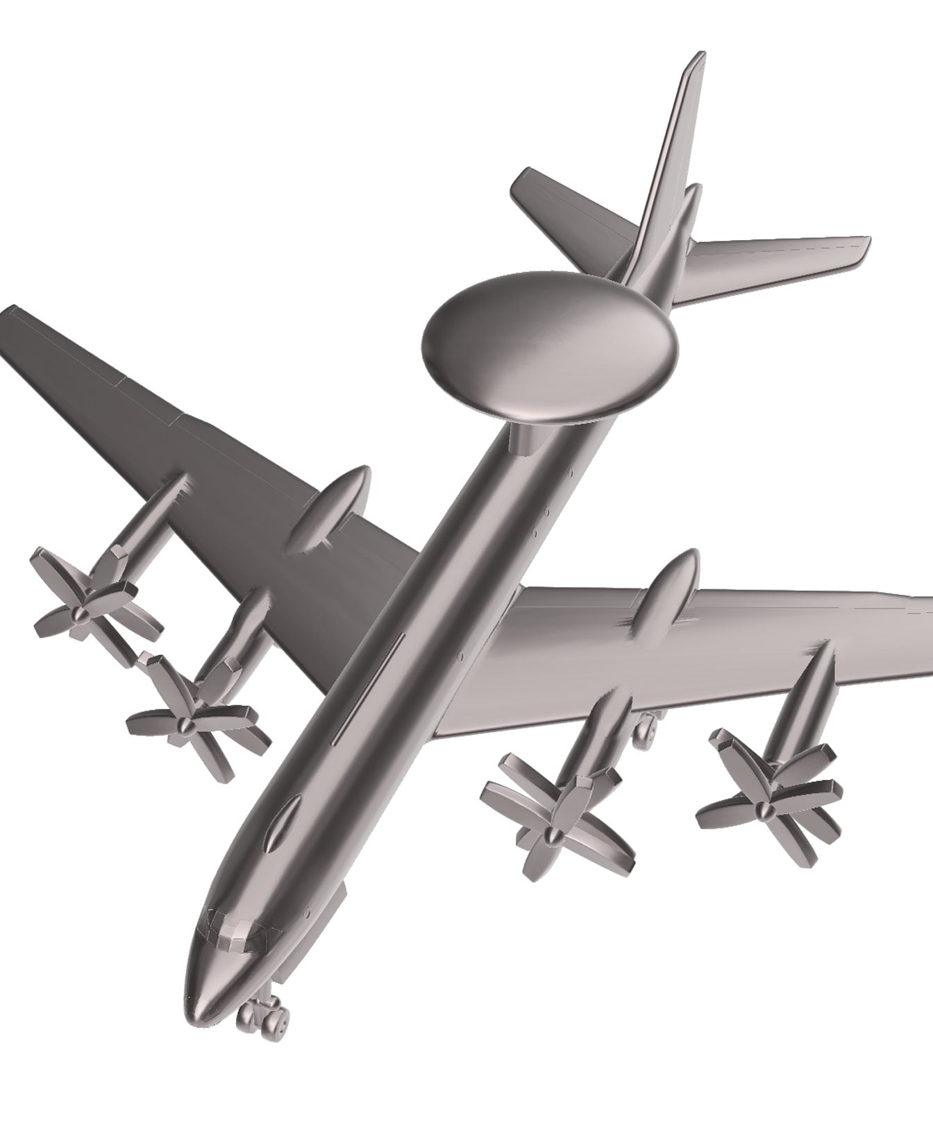 Tupolev Tu-126 Moss 3d model