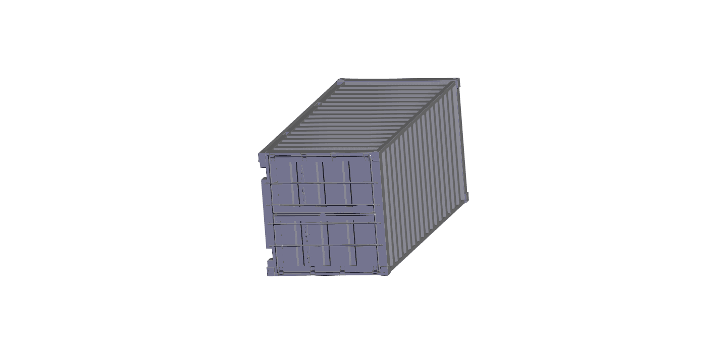 Container.obj 3d model
