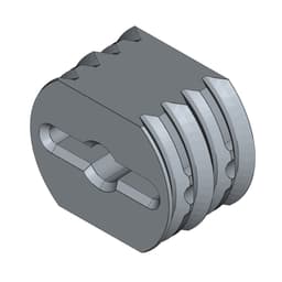 D-LOCK_CONNECTOR_L-DOUBLE-TRUSS-HEAD-SCREW-MOUNT 3d model