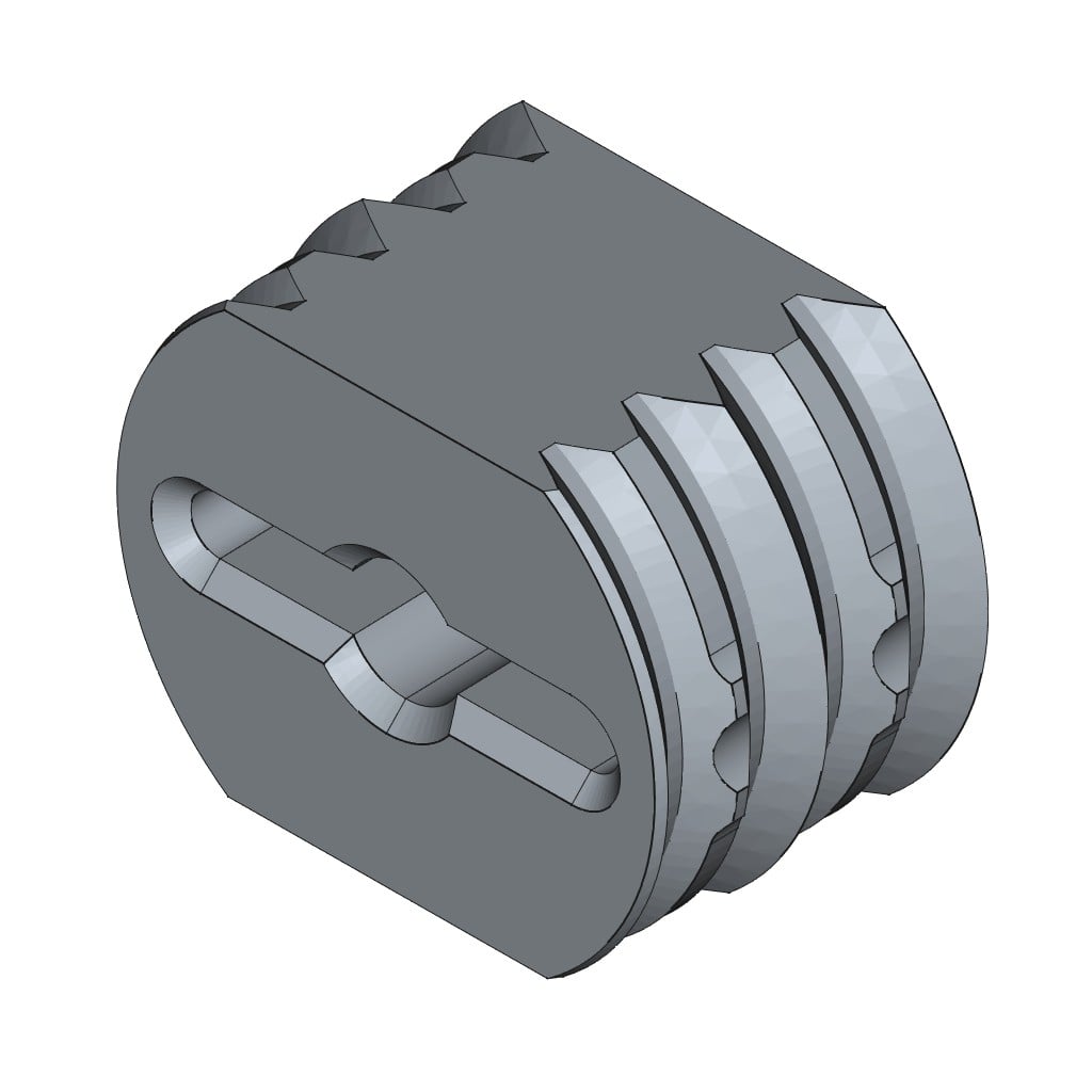 D-LOCK_CONNECTOR_L-DOUBLE-TRUSS-HEAD-SCREW-MOUNT 3d model