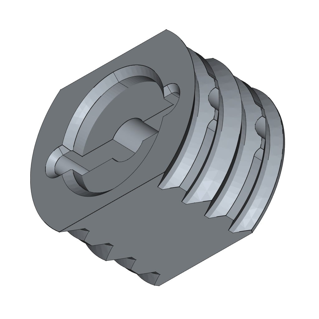 D-LOCK_CONNECTOR_L-DOUBLE-TRUSS-HEAD-SCREW-MOUNT 3d model