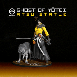 Ghost of Yotei Atsu Statue 3d model
