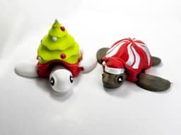 Christmas Tree Turtle 3d model