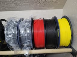 Filament Rack for Closet 3d model