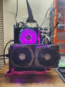 Kit's ShitBox external GPU mount BASE ONLY 3d model