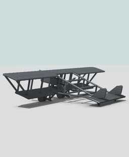 1:144 Farman M.F.11 3d model