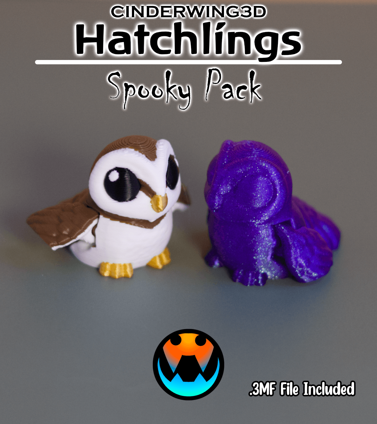 Owl - Cinder Hatchling 3d model