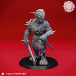 Goblin - Tabletop Miniature 3d model