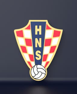 Croatia National Team - LED Strip compatible 3d model