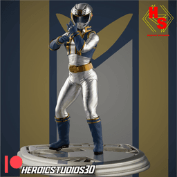 Nova Ranger Statue 3d model
