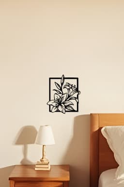 Flower Wall Art, Wall Decor, Home Decor 3d model