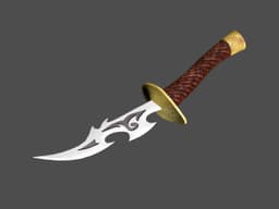 Fantasy Dagger 3d model