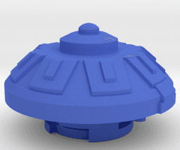 BEYBLADE SONIA GT | COMPLETE | SONIC THE HEDGEHOG SERIES 3d model