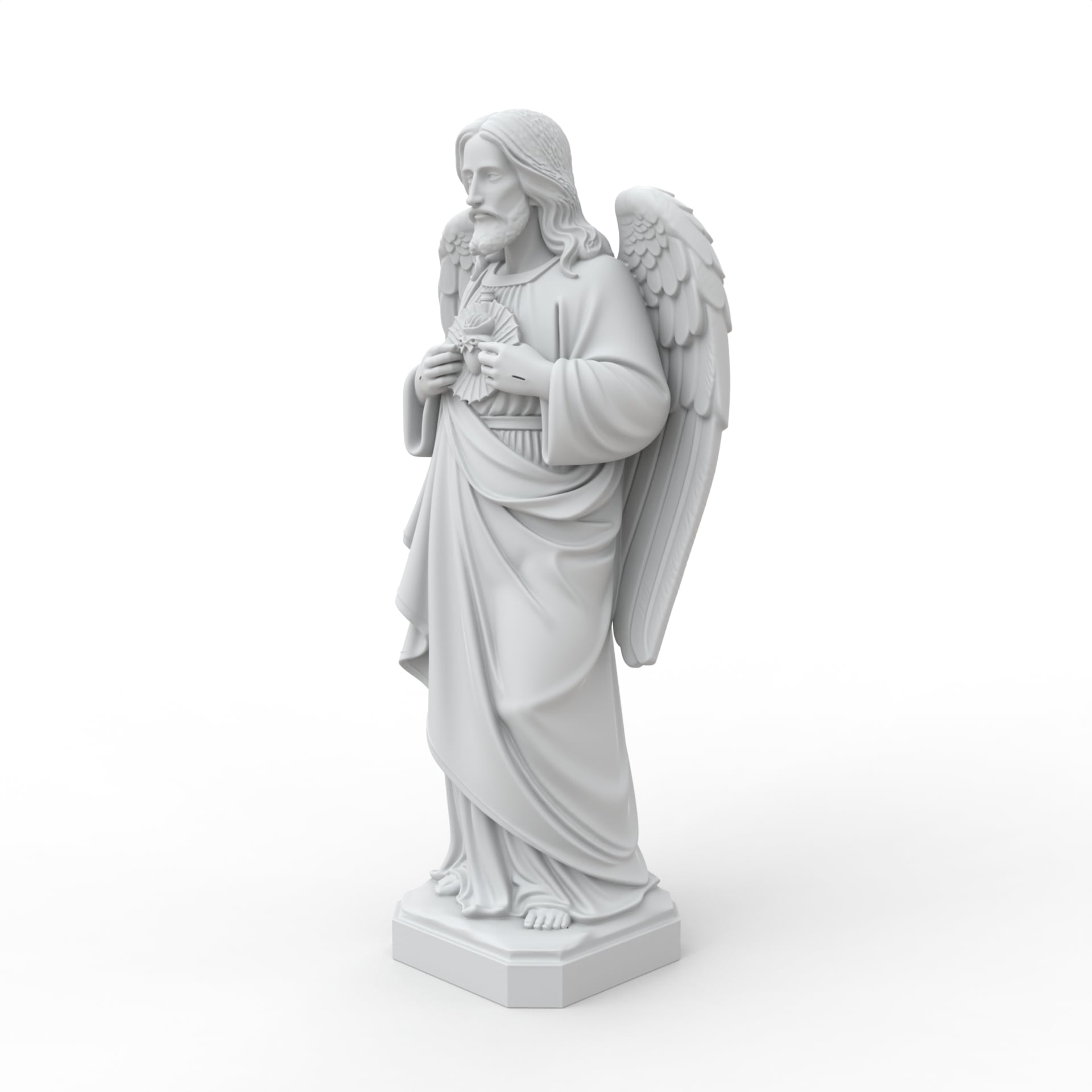 Jesus Statue 3d model
