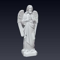 Jesus Statue 3d model