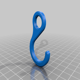 Wall hanger system 3d model