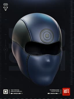 Bullseye's Mask 3d 3D Printer STL 3d model